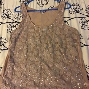 Lace tank
